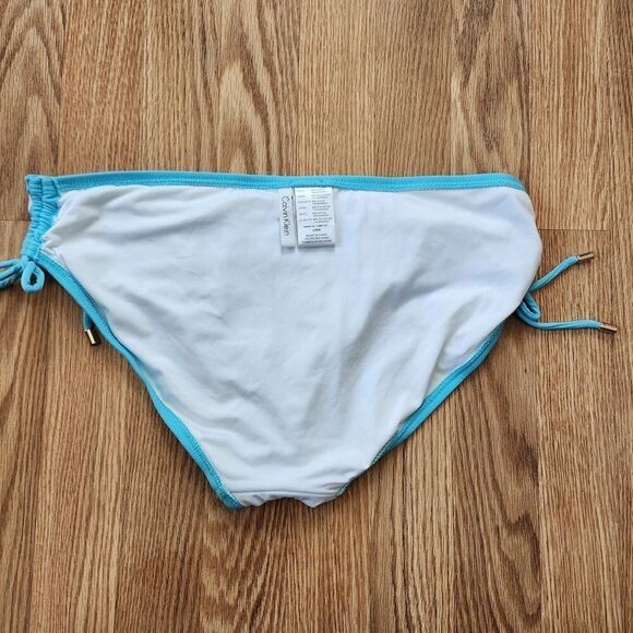 Calvin Klein Bikini Bottoms Women's Size Large Mix Match Baby Blue Swimwear - Picture 7 of 8